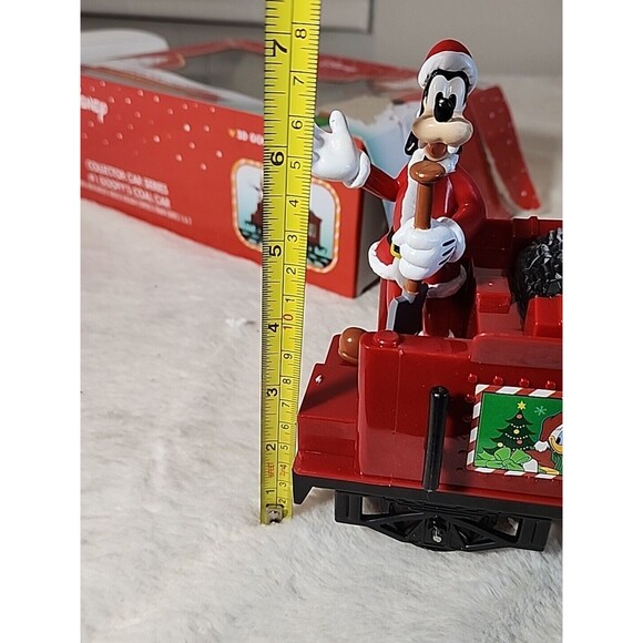 Disney Train Goofy Coal Car #1 Mickey Holiday Express NO TRACK 3D in Box Toy‎ - Picture 12 of 15